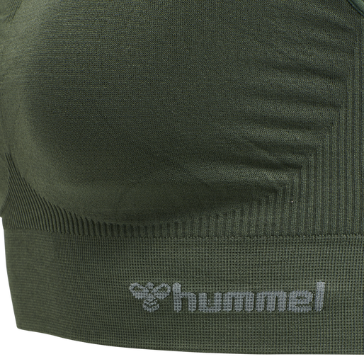 hmlTIF SEAMLESS SPORTS TOP, THYME, packshot