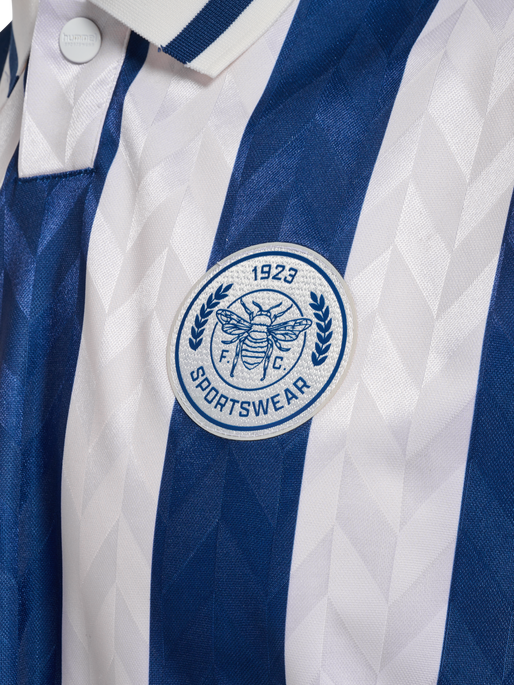 hmlOVERSIZED SOCCER JERSEY S/S, ESTATE BLUE, packshot