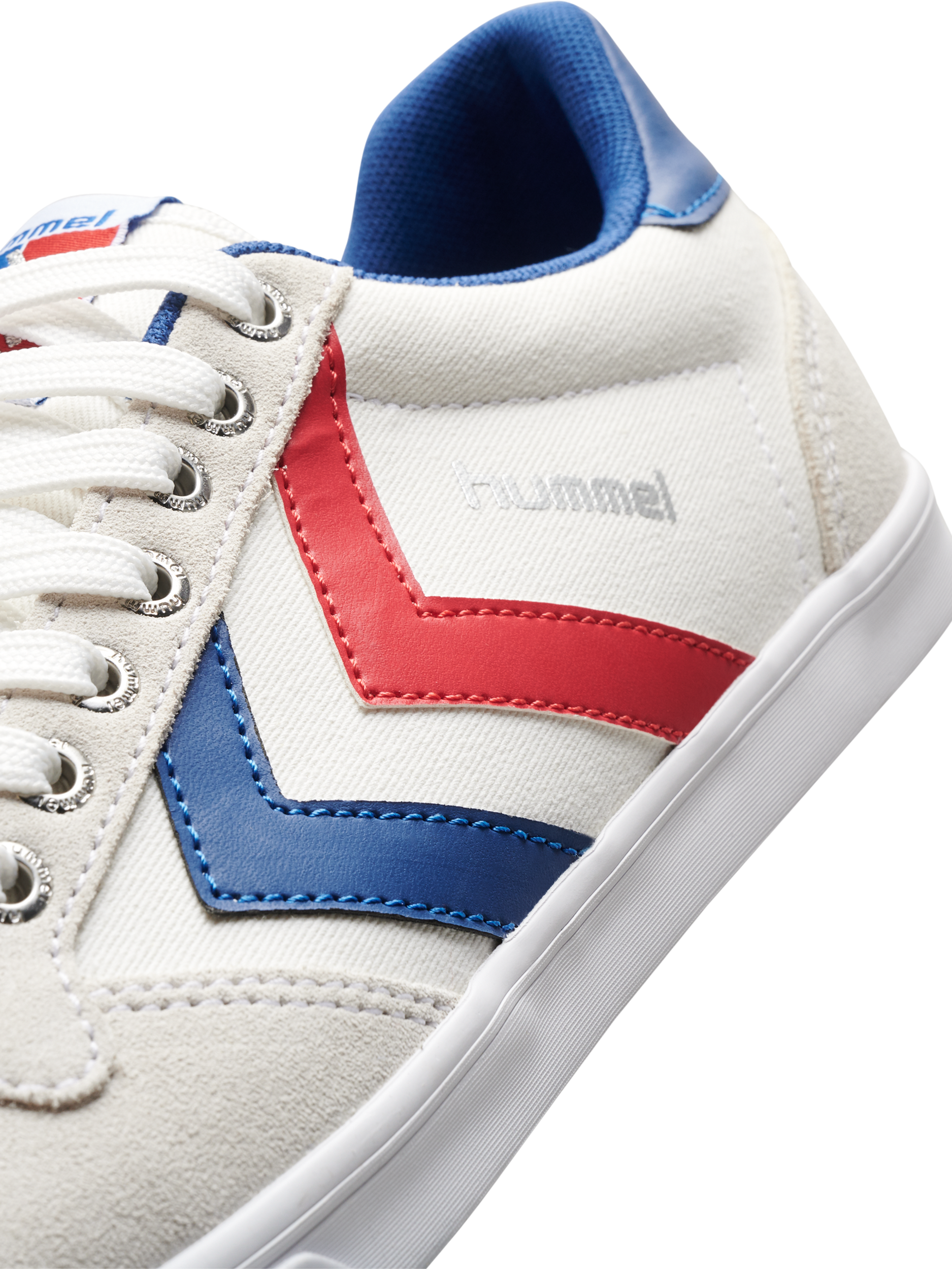 Hummel slimmer stadil Low top sneaker chaussures black blue red Gum 63-512-2640 