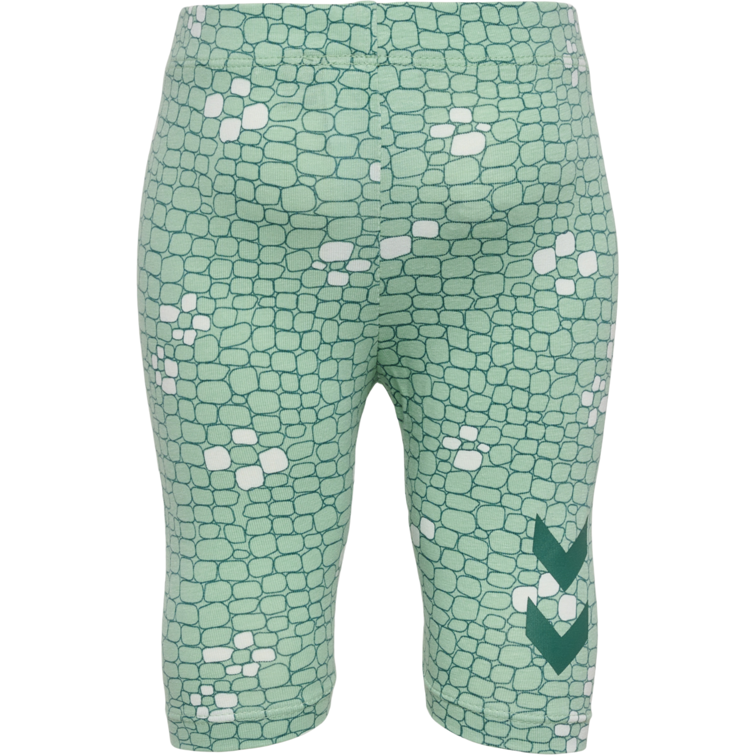 hmlZANZI TIGHTS CAPRI, SILT GREEN, packshot