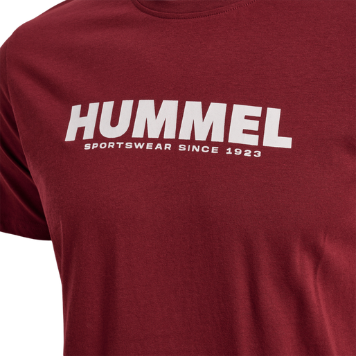 hummel LEGACY T-SHIRT - CABERNET | T-Shirts