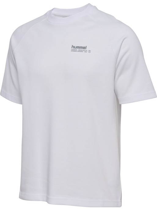 hmlTECH LOOSE T-SHIRT, WHITE, packshot