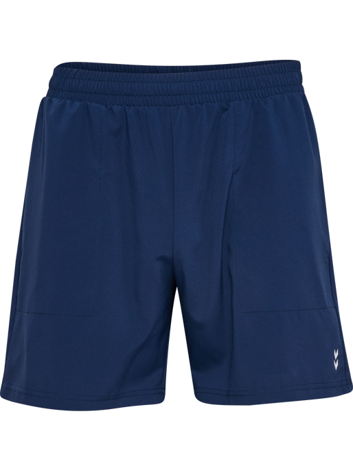 hmlPULSE WORKOUT SHORTS, DRESS BLUES hmlPULSE WORKOUT SHORTS, DRESS BLUES, packshot
