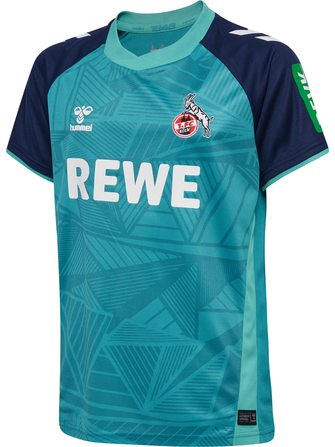 hummel 1FCK 24/25 3RD JERSEY S/S KIDS - PAGODA BLUE | hummel.net