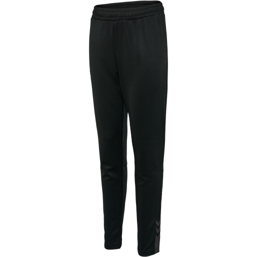 Track pants with inner top net