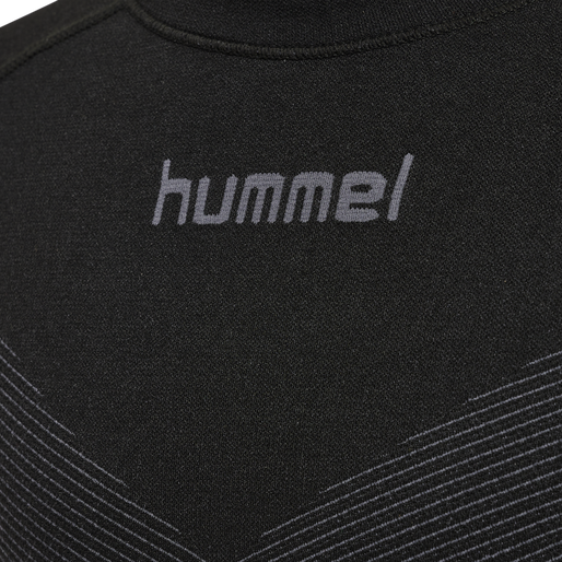 HUMMEL FIRST SEAMLESS JERSEY L/S K, BLACK HUMMEL FIRST SEAMLESS JERSEY L/S K, BLACK, packshot