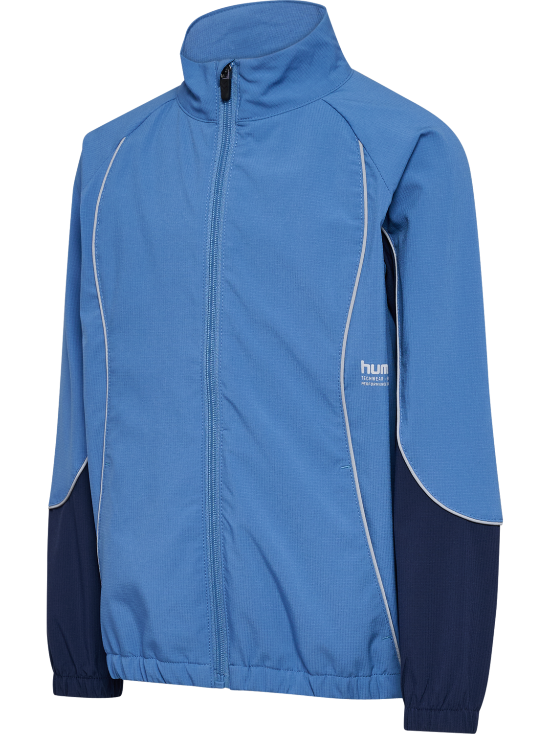 hmlJR WOVEN ZIP JACKET, RIVERSIDE, packshot