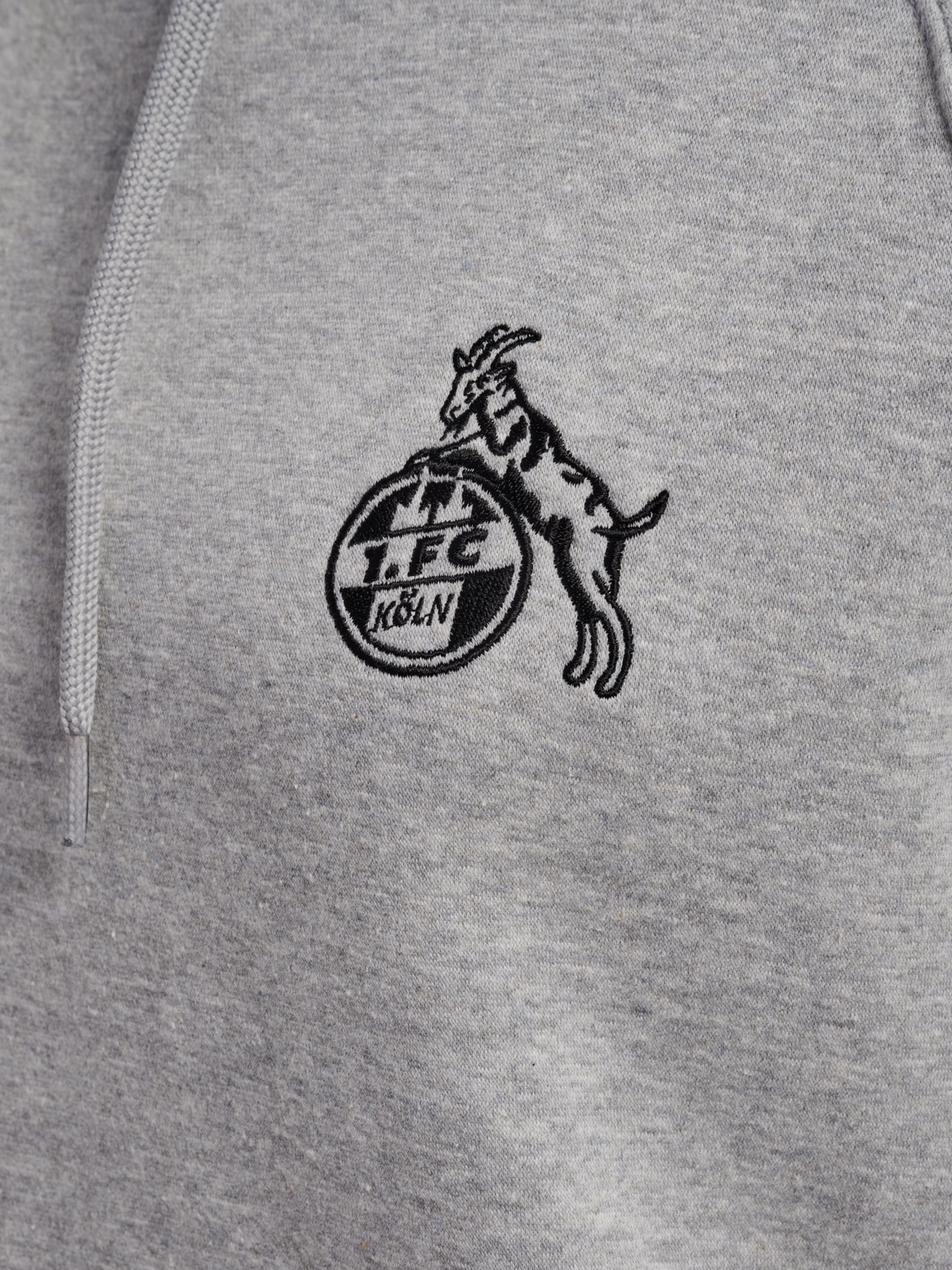 1FCK 23/24 LEBE SWEAT HOODIE WOMAN, LIGHT GREY MELANGE, packshot