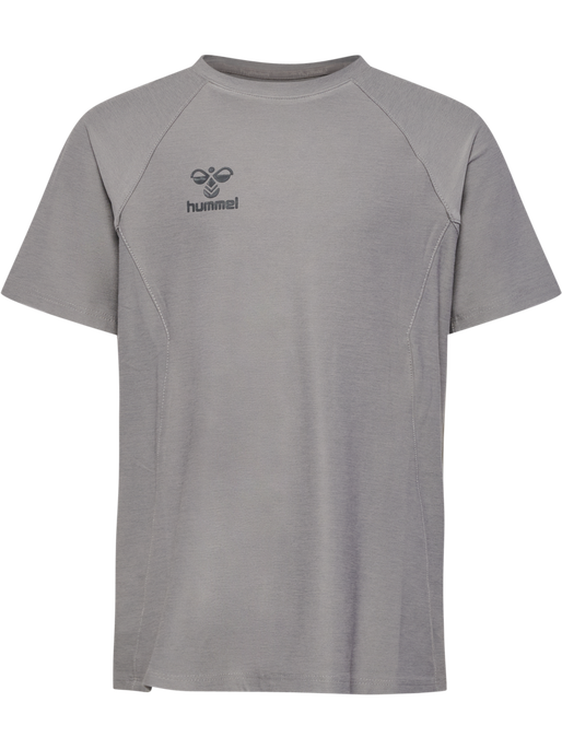 hmlCIMA 2.0 JERSEY S/S KIDS, ALLOY MELANGE, packshot