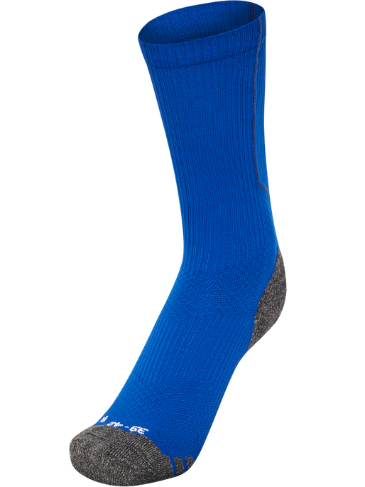 hmlPRO TRAINING SOCKS LOW, TRUE BLUE/BLAZING YELLOW, packshot