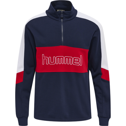 hmlIC CLAUDE HALF ZIP SWEATSHIRT, 7666, packshot