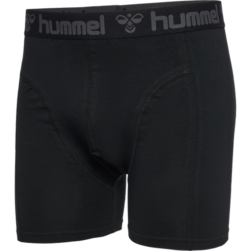 hmlMARSTON 2-PACK BOXERS, BLACK, packshot