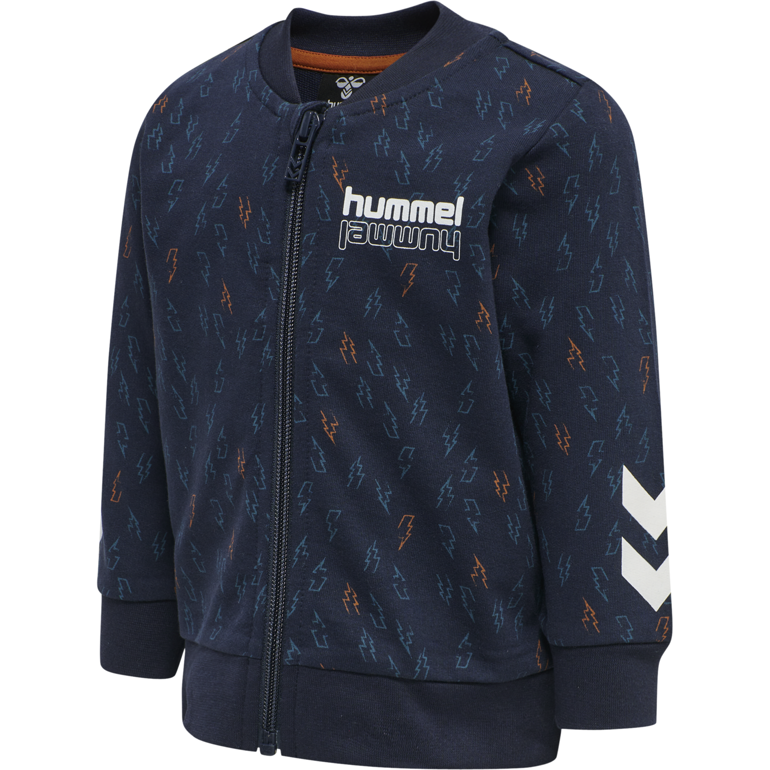 hmlTHUNDER ZIP JACKET, BLACK IRIS, packshot