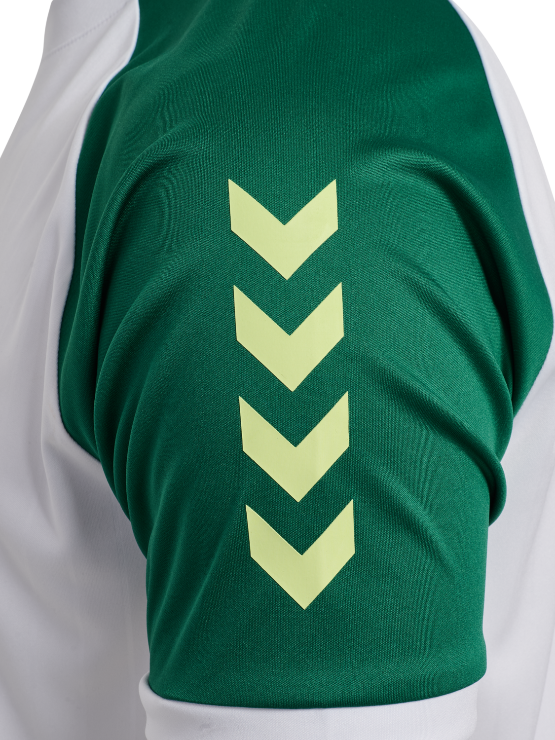 hmlPULSE STRIPE T-SHIRT S/S, VERDANT GREEN, packshot