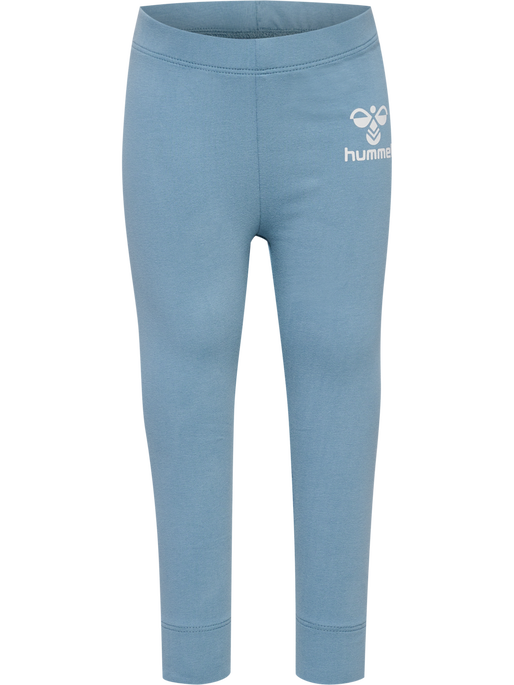 hmlMINO TIGHTS, FADED DENIM/MARSHMALLOW, packshot