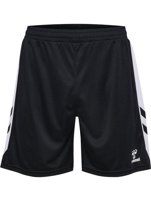 hmlMATCH SHORTS, BLACK/WHITE, packshot