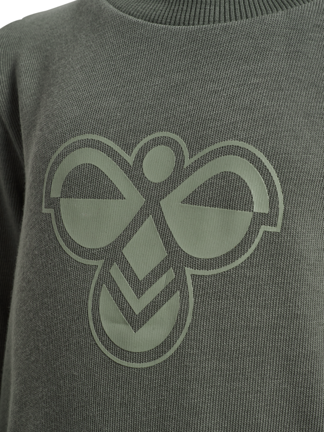 hmlMINI JERSEY CREWSUIT BEE, CASTOR GRAY, packshot