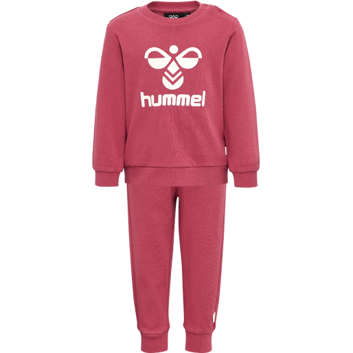 hmlARINE CREWSUIT, EARTH RED, packshot