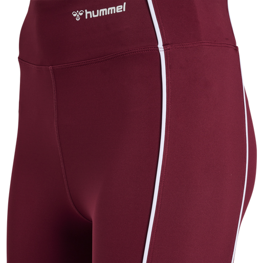 hmlMT FLASH HIGH WAIST TIGHTS, ZINFANDEL hmlMT FLASH HIGH WAIST TIGHTS, ZINFANDEL, packshot
