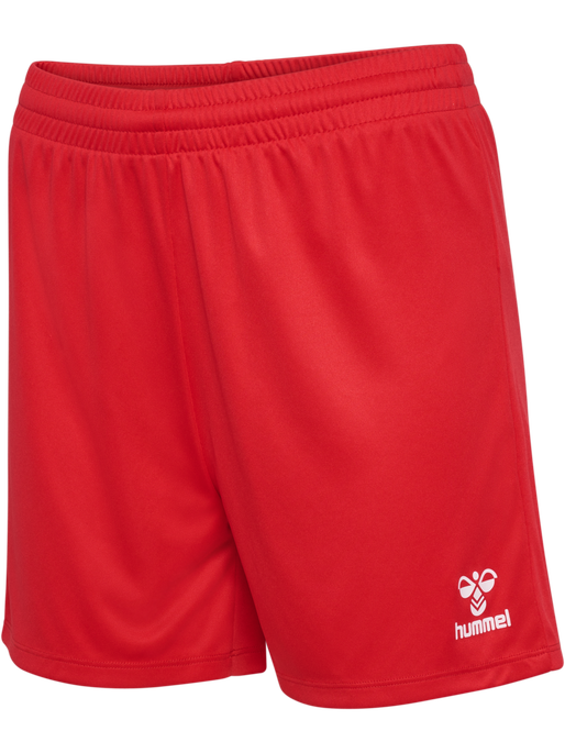 hmlESSENTIAL SHORTS WOMAN, TRUE RED hmlESSENTIAL SHORTS WOMAN, TRUE RED, packshot