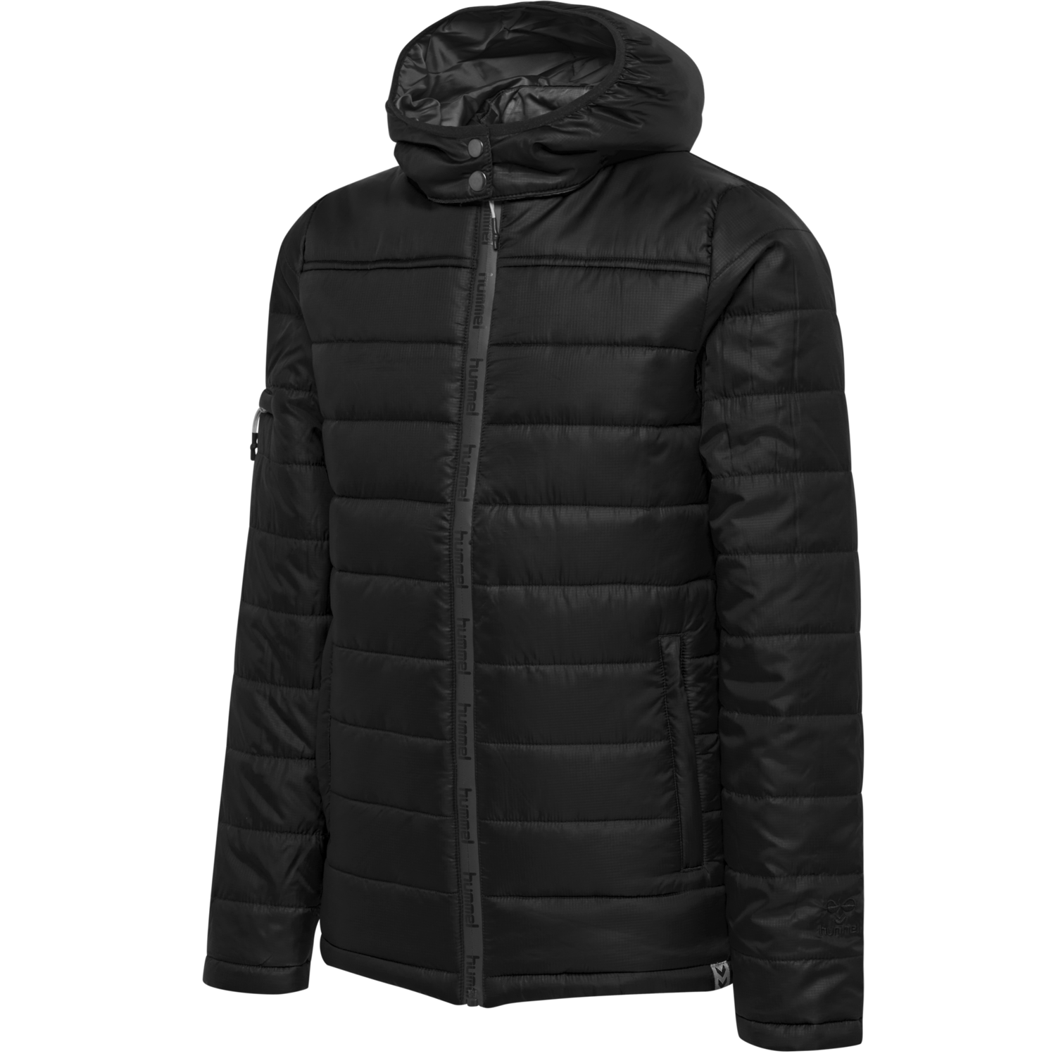 Quilted hood jacket