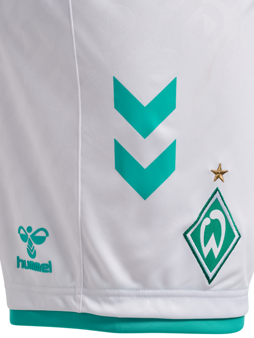 WER 23/24 AWAY SHORTS, WHITE, packshot