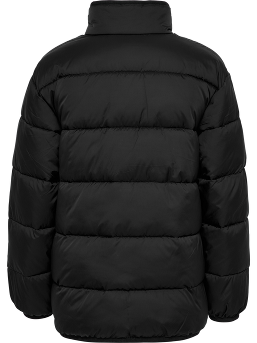 hmlJR LIGHTWEIGHT PUFFER JACKET, BLACK, packshot