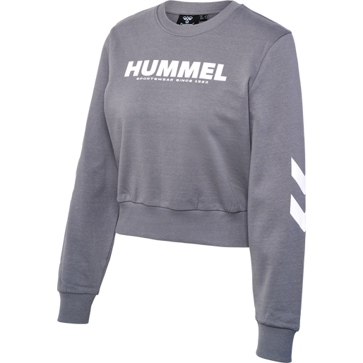 hmlLEGACY WOMAN SWEATSHIRT, QUIET SHADE, packshot
