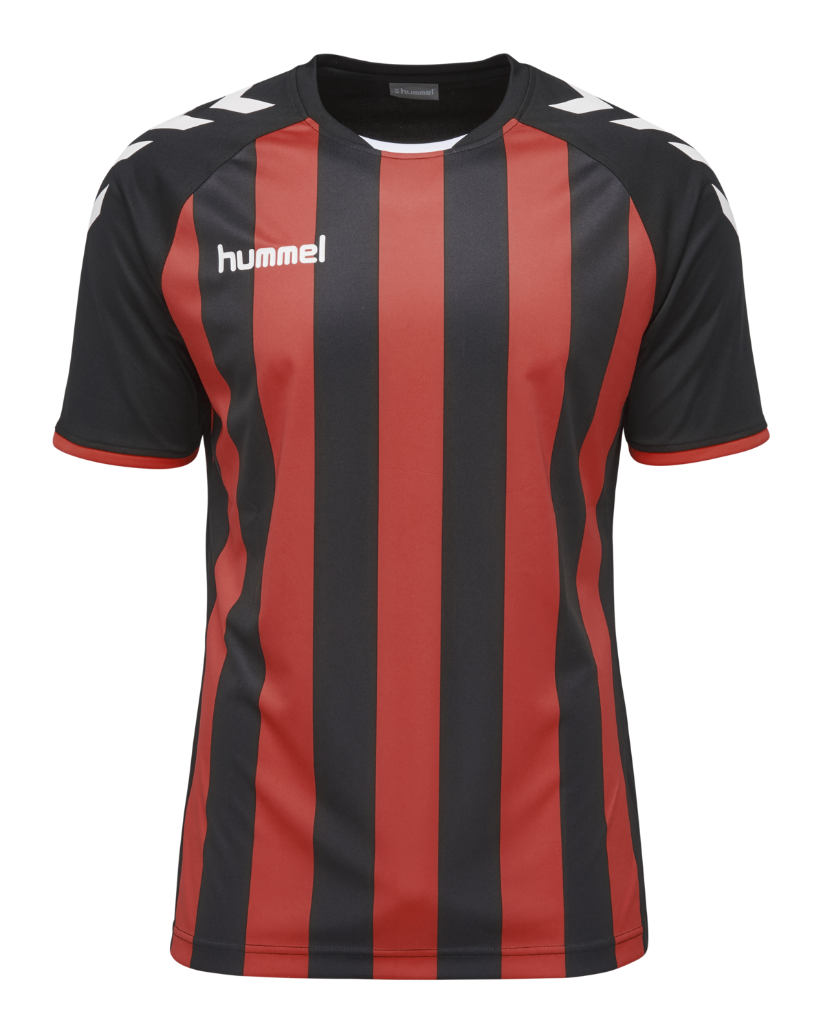 black and red jersey