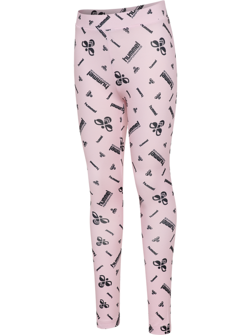 hmlJR GYM TIGHTS, BARELY PINK, packshot