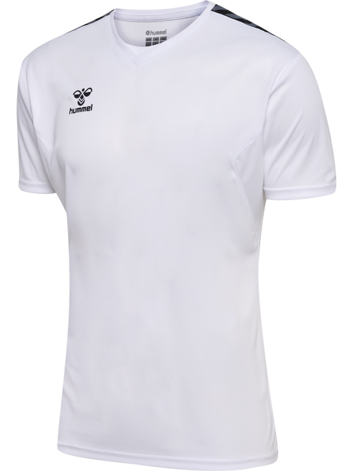 hmlAUTHENTIC PL JERSEY S/S, WHITE hmlAUTHENTIC PL JERSEY S/S, WHITE, packshot