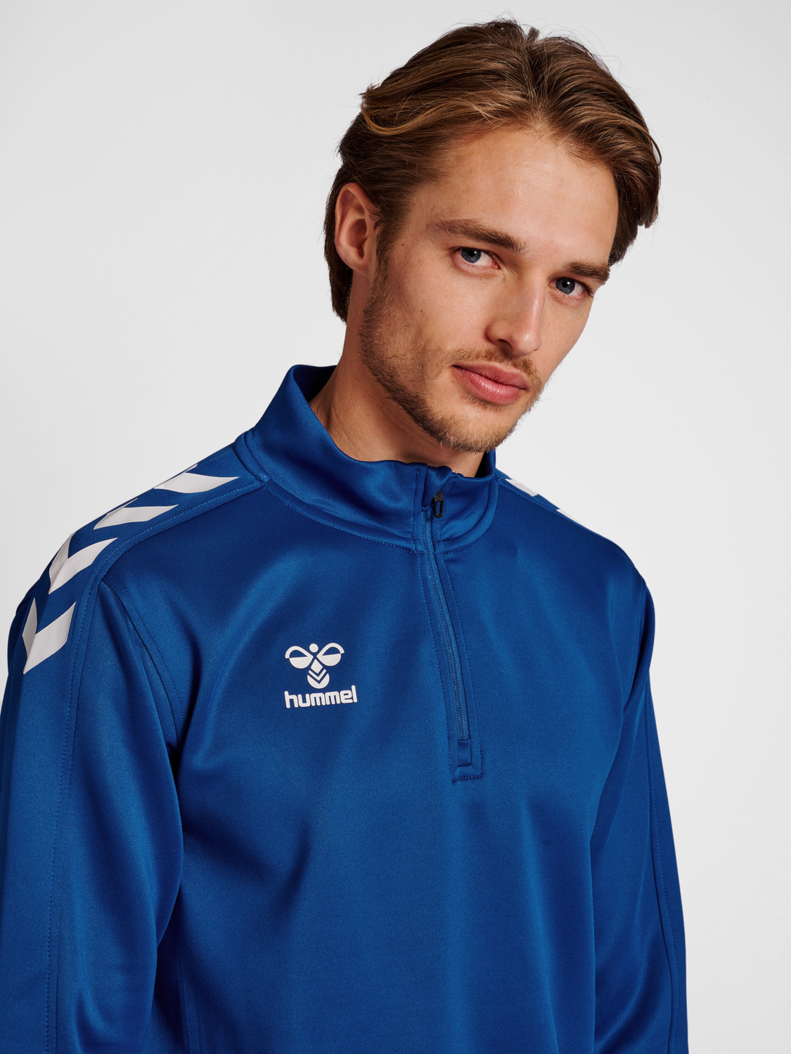hummel CORE XK HALF ZIP POLY SWEAT 