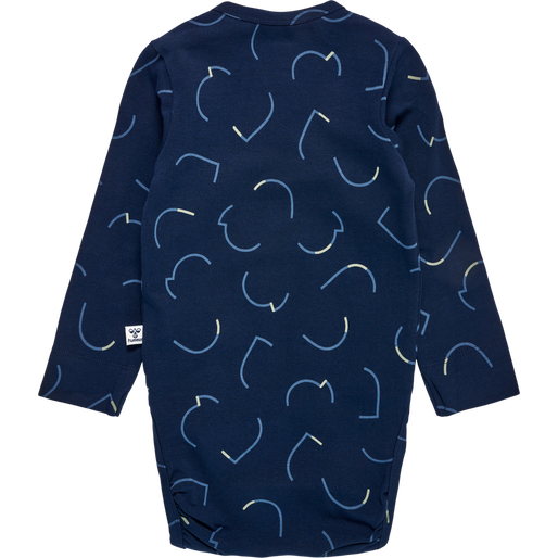 hmlOBI BODY L/S, BLACK IRIS, packshot