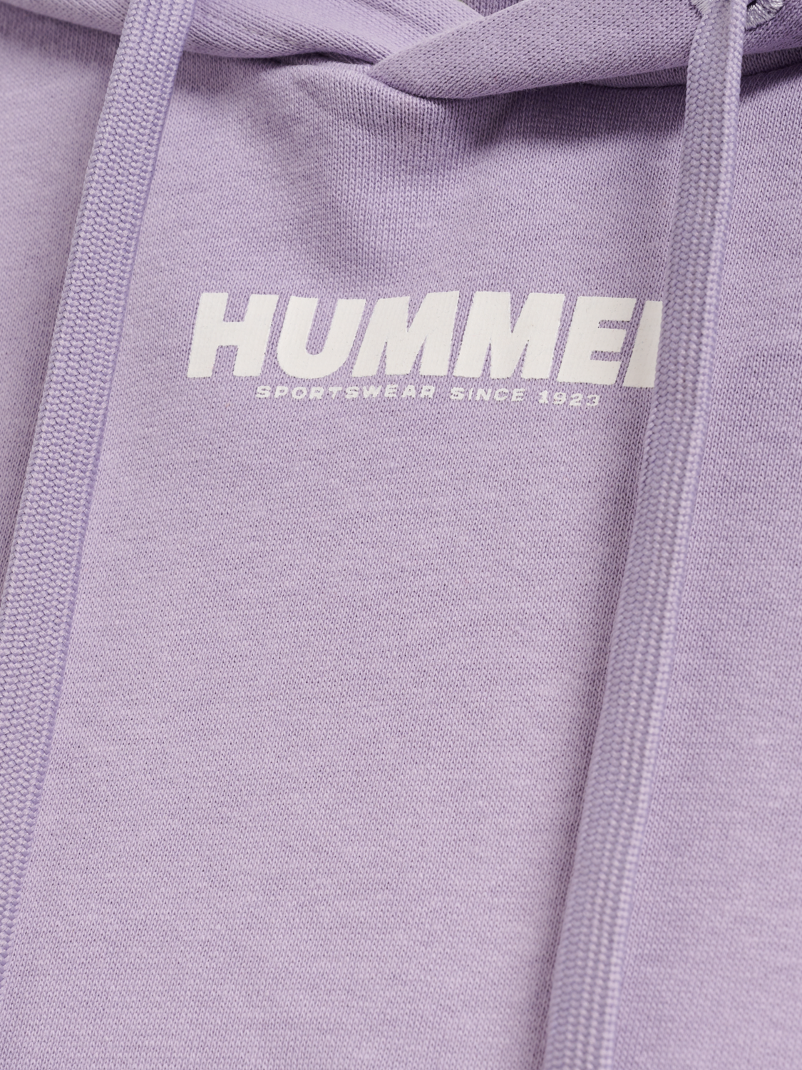 hmlLEGACY WOMAN CROPPED HOODIE, HEIRLOOM LILAC, packshot