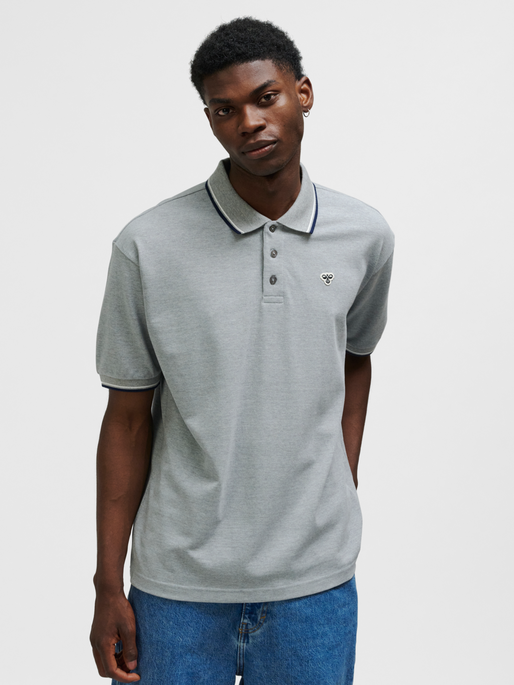 hmlLOOSE POLO SHIRT S S BEE