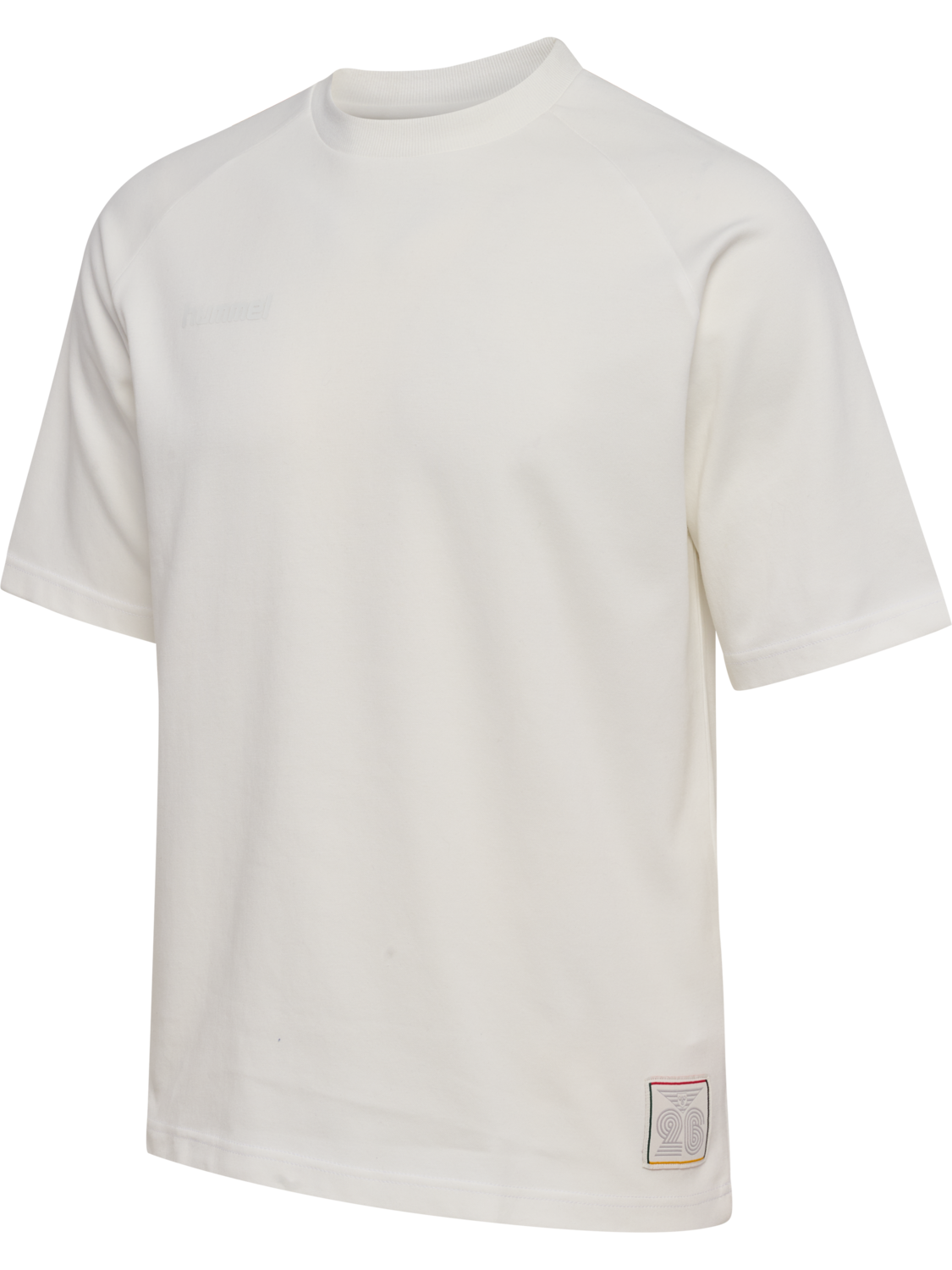 hmlWORLD 26 T-SHIRT S/S, BLANC DE BLANC, packshot