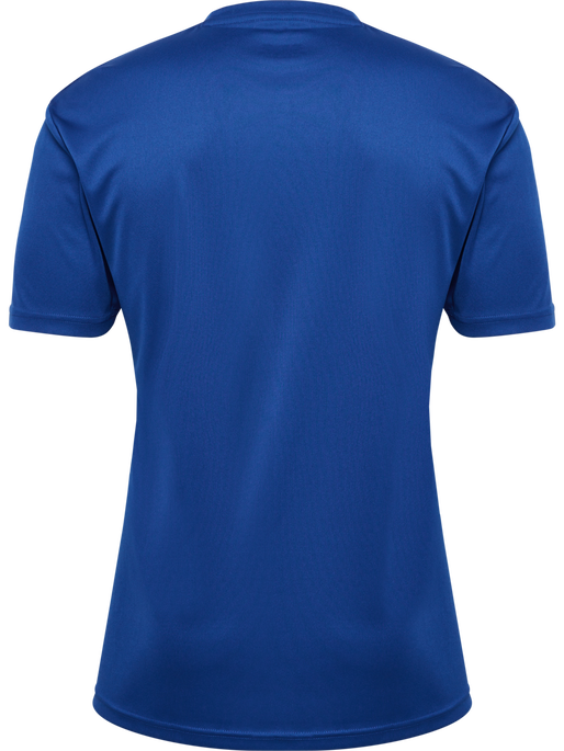 hmlLOGO JERSEY S/S, TRUE BLUE, packshot