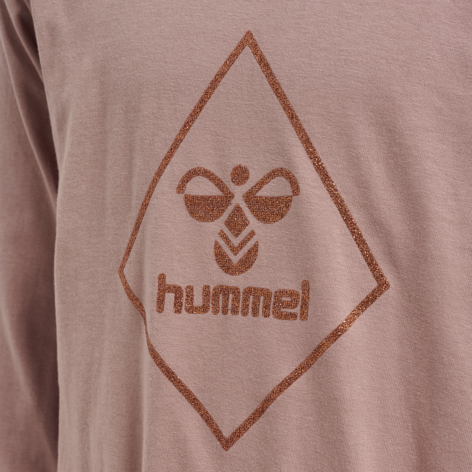 hmlLUNA DRESS L/S, WOODROSE, packshot