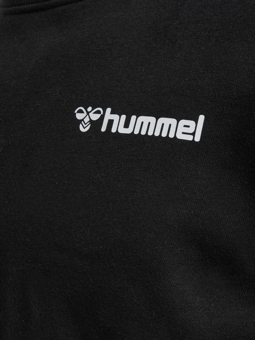 hmlMOVER COTTON SWEATSHIRT, BLACK hmlMOVER COTTON SWEATSHIRT, BLACK, packshot