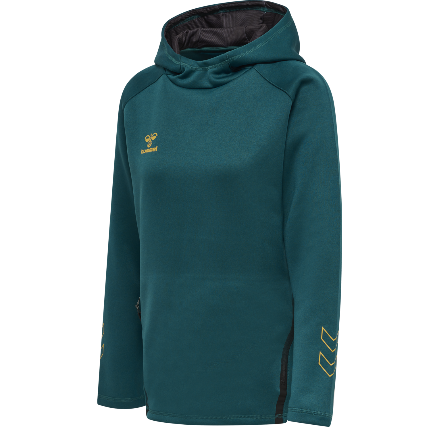 hmlCIMA XK HOODIE WOMAN, BLUE CORAL, packshot