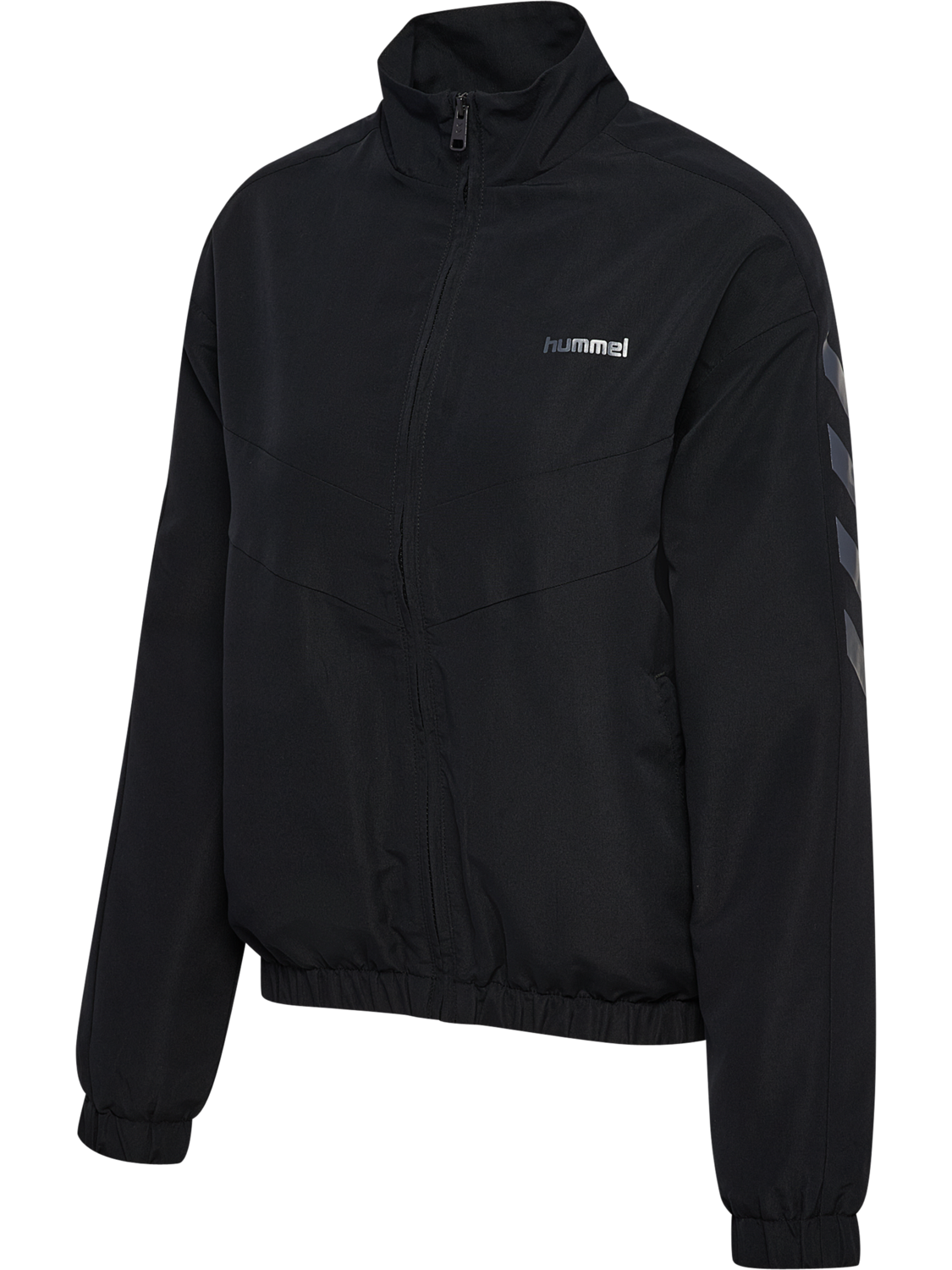hmlARCHIVE W TRACK JACKET, BLACK, packshot
