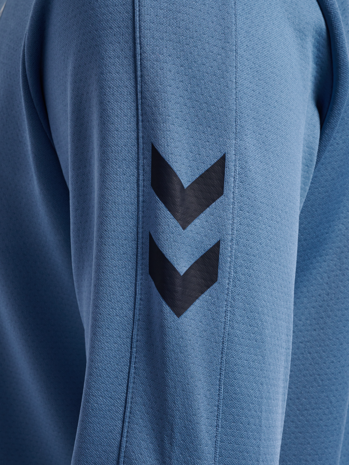 hmlACTIVE PL HALF ZIP, CORONET BLUE, packshot