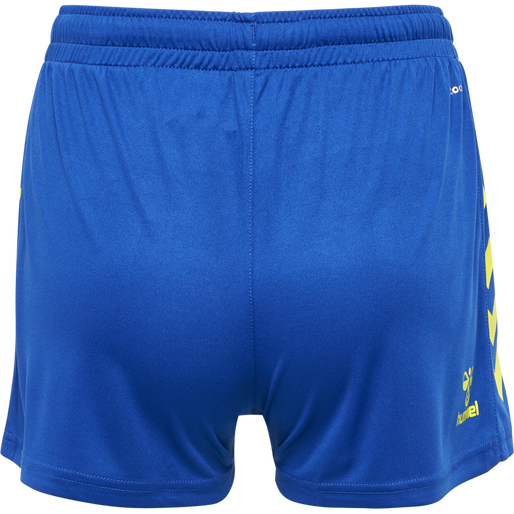 hmlCORE XK POLY SHORTS WOMAN, TRUE BLUE/BLAZING YELLOW, packshot