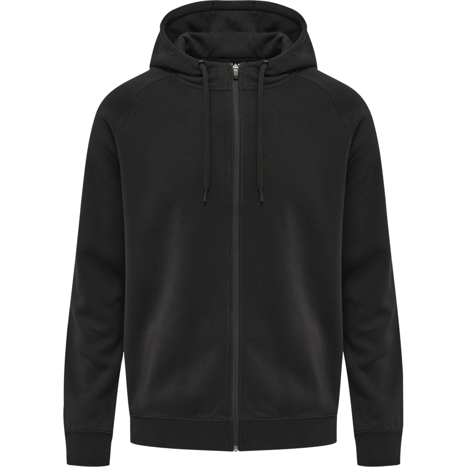 black hoodie zip up