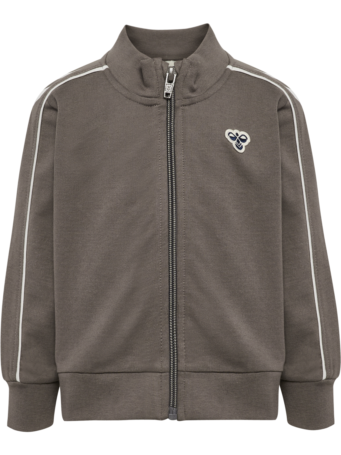 hmlMINI CO REG TRACK SUIT, DARK GULL GRAY, packshot