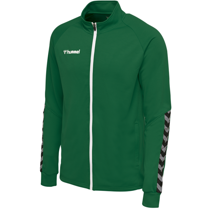 hummel AUTHENTIC POLY ZIP JACKET BLACK WHITE hummel
