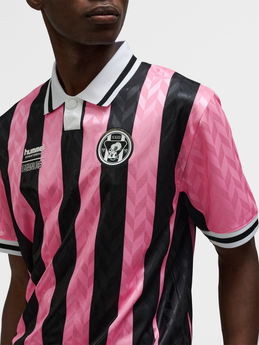 hmlOVERSIZED JERSEY S/S PEANUTS, SACHET PINK, model