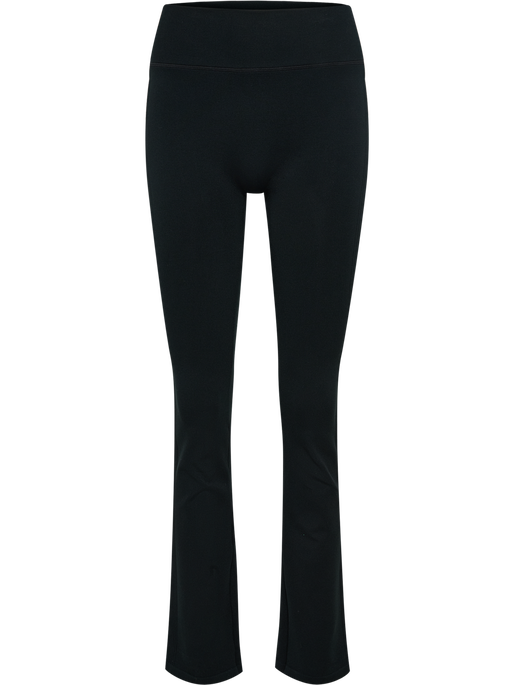 hmlHIIT SEAMLESS FLARE TIGHTS, BLACK, packshot