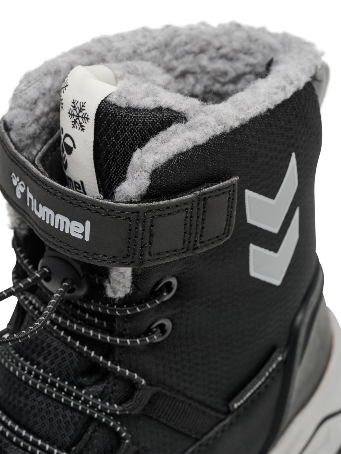 SNOW BOOT TEX JR, BLACK, packshot