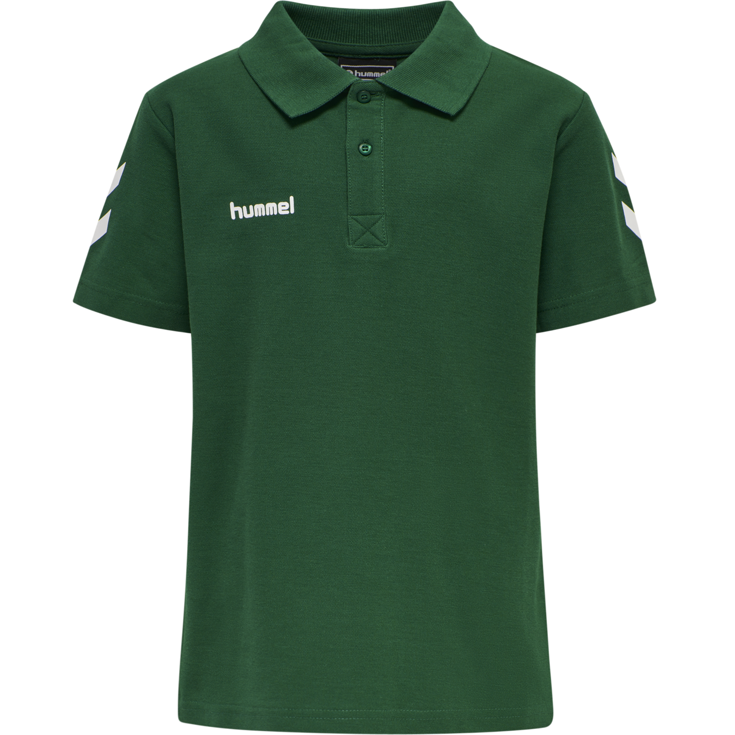 HMLGO KIDS COTTON POLO, EVERGREEN, packshot